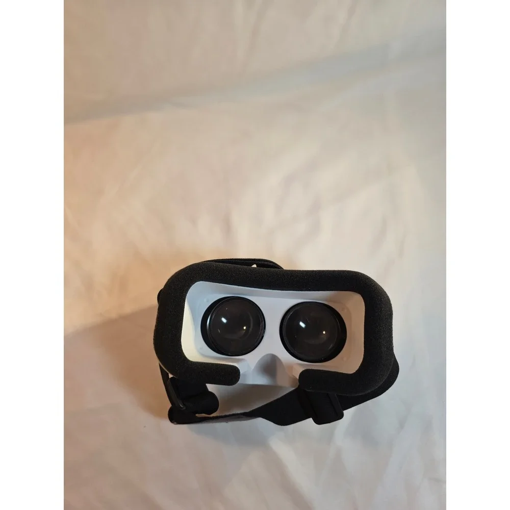VR Shinecon Virtual Reality Glasses White Black Mobile VR Headset Adjustable